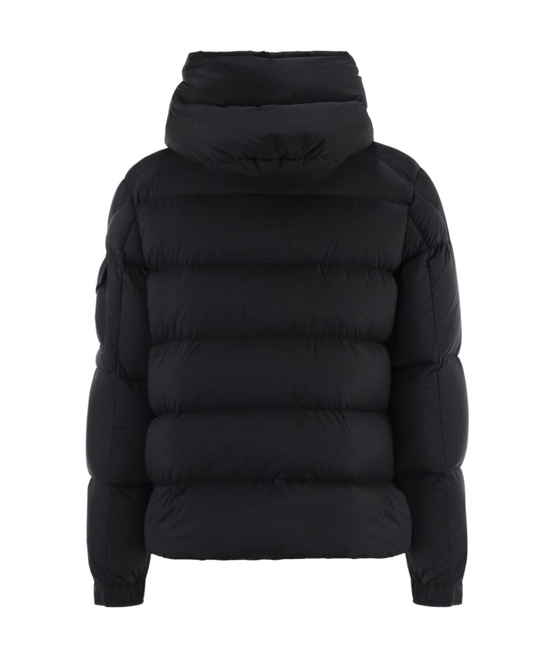 MONCLER Темно-синяя полиамидовая куртка, фото 2