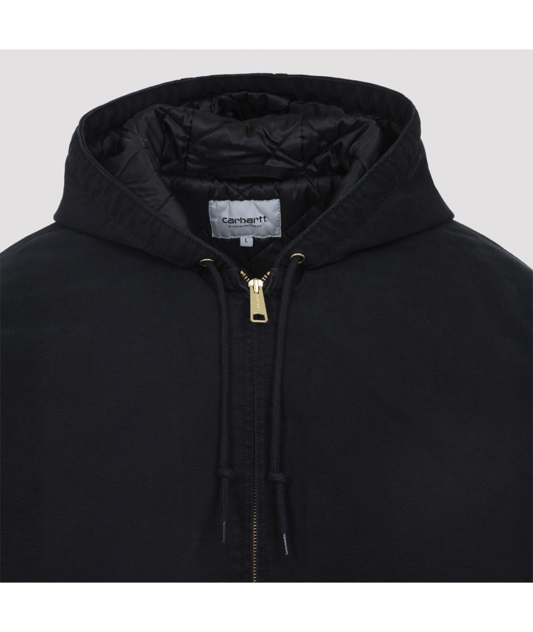 CARHARTT WIP Черная хлопковая куртка, фото 4