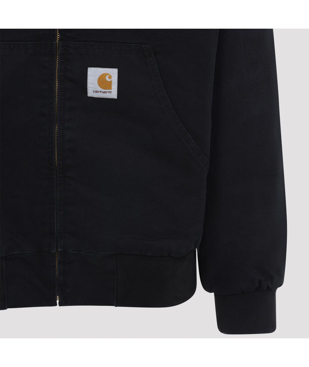 CARHARTT WIP Черная хлопковая куртка, фото 3