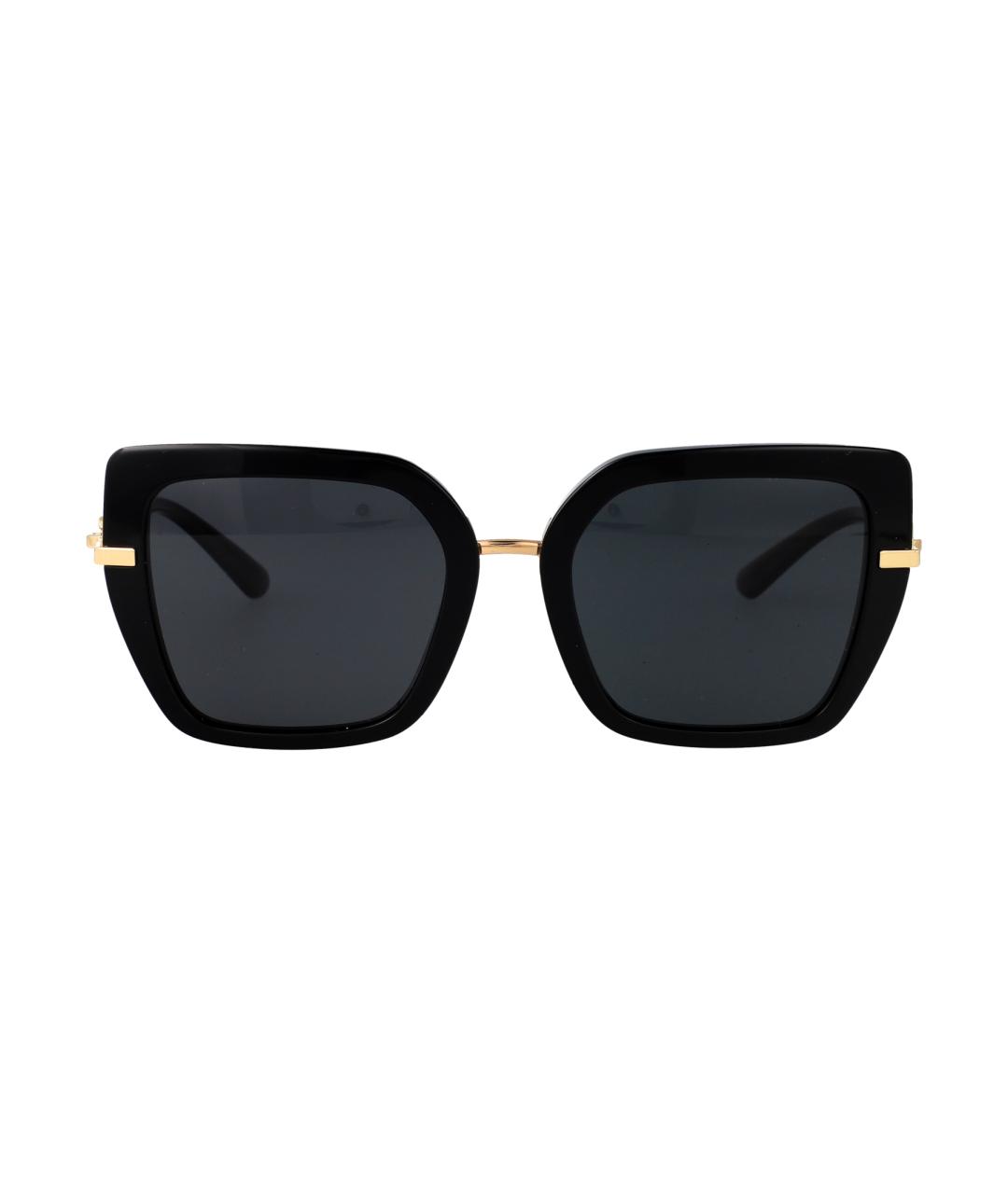 DOLCE&GABBANA Черные солнцезащитные очки, фото 1
