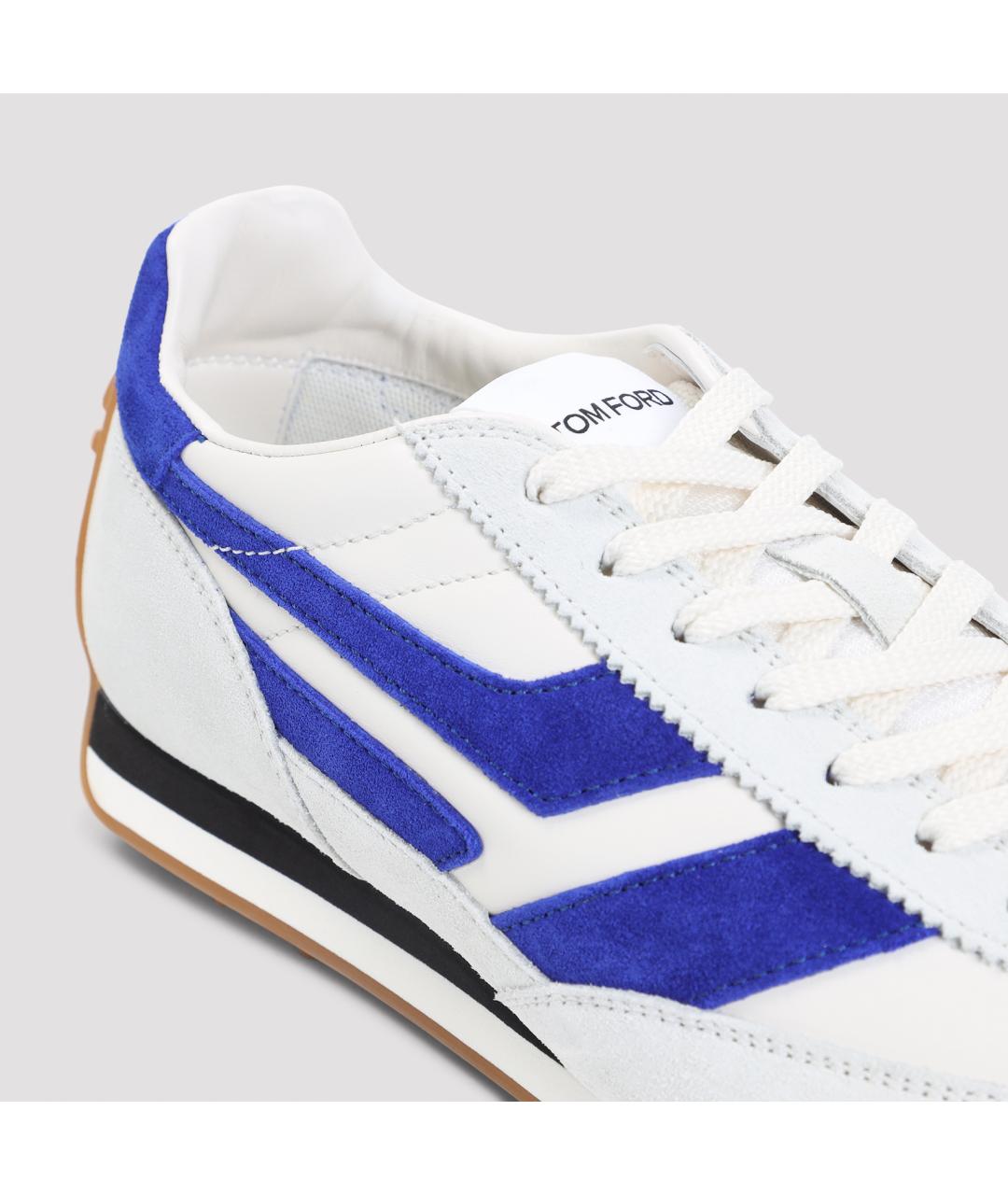 TOM FORD Мульти кожаные низкие кроссовки / кеды, фото 4