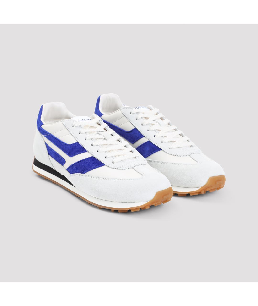 TOM FORD Мульти кожаные низкие кроссовки / кеды, фото 3