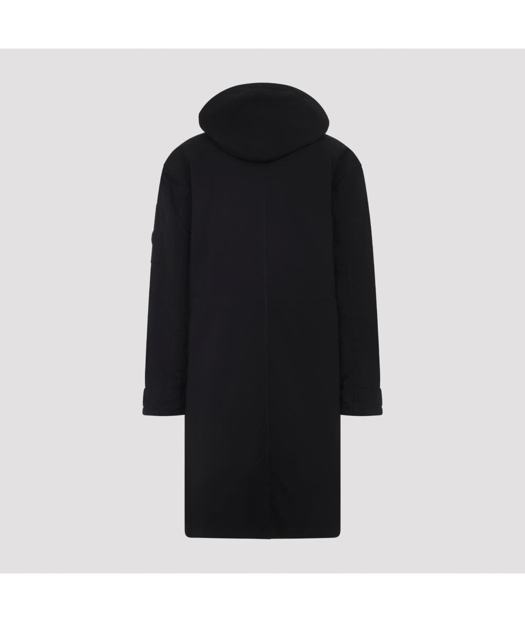 CP COMPANY Черная полиэстеровая куртка, фото 2