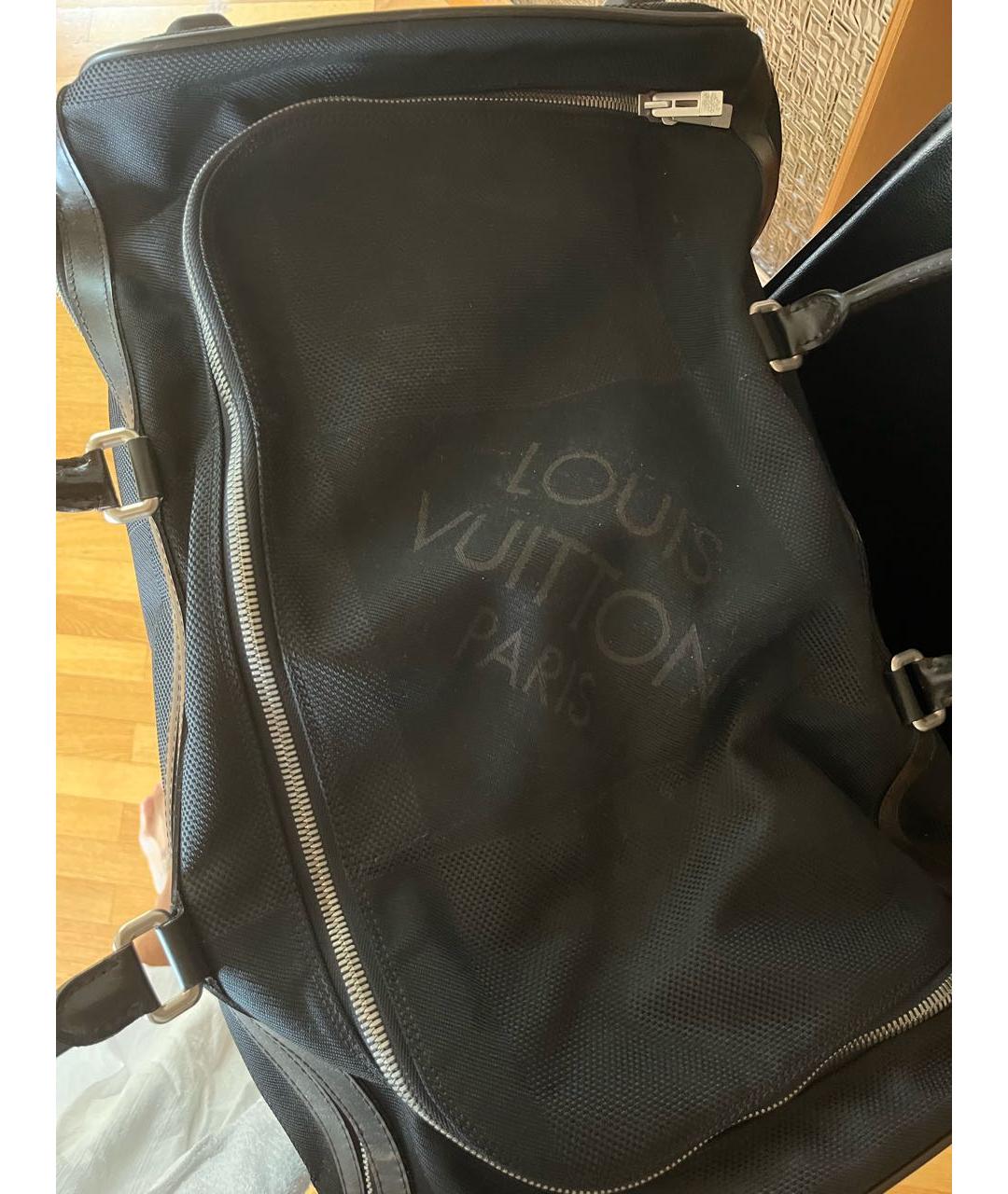 LOUIS VUITTON Черный чемодан, фото 2