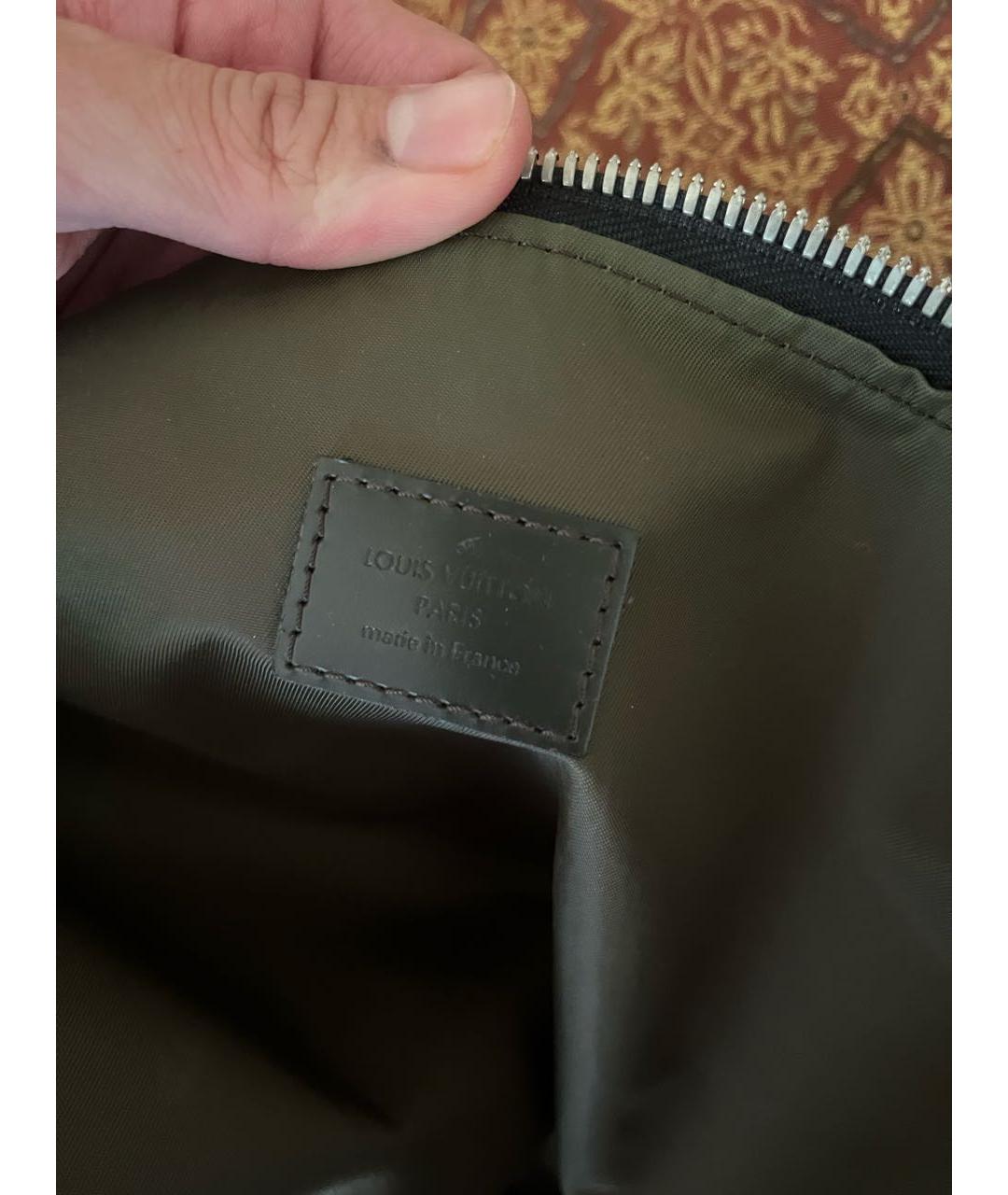 LOUIS VUITTON Черный чемодан, фото 6