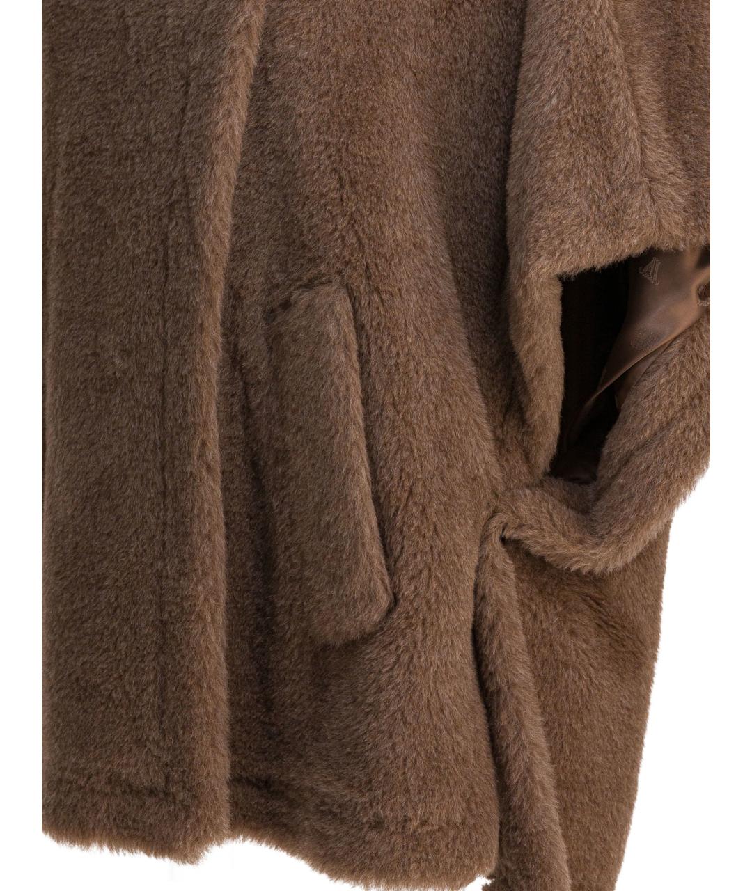 MAX MARA Коричневый шерстяной жилет, фото 4