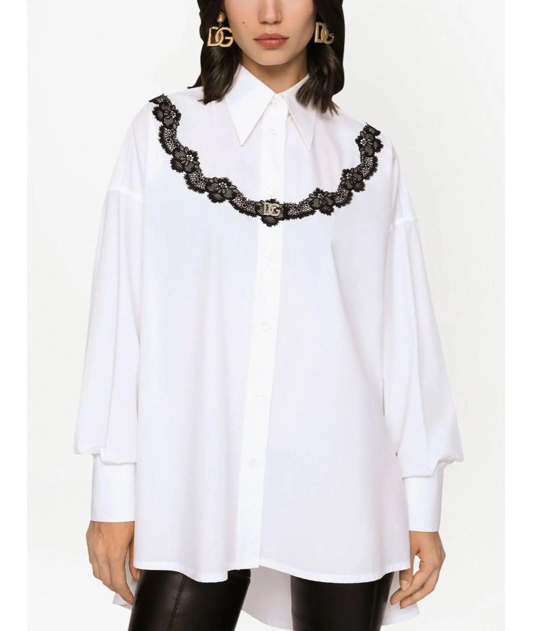 DOLCE&GABBANA Белая блузы, фото 5