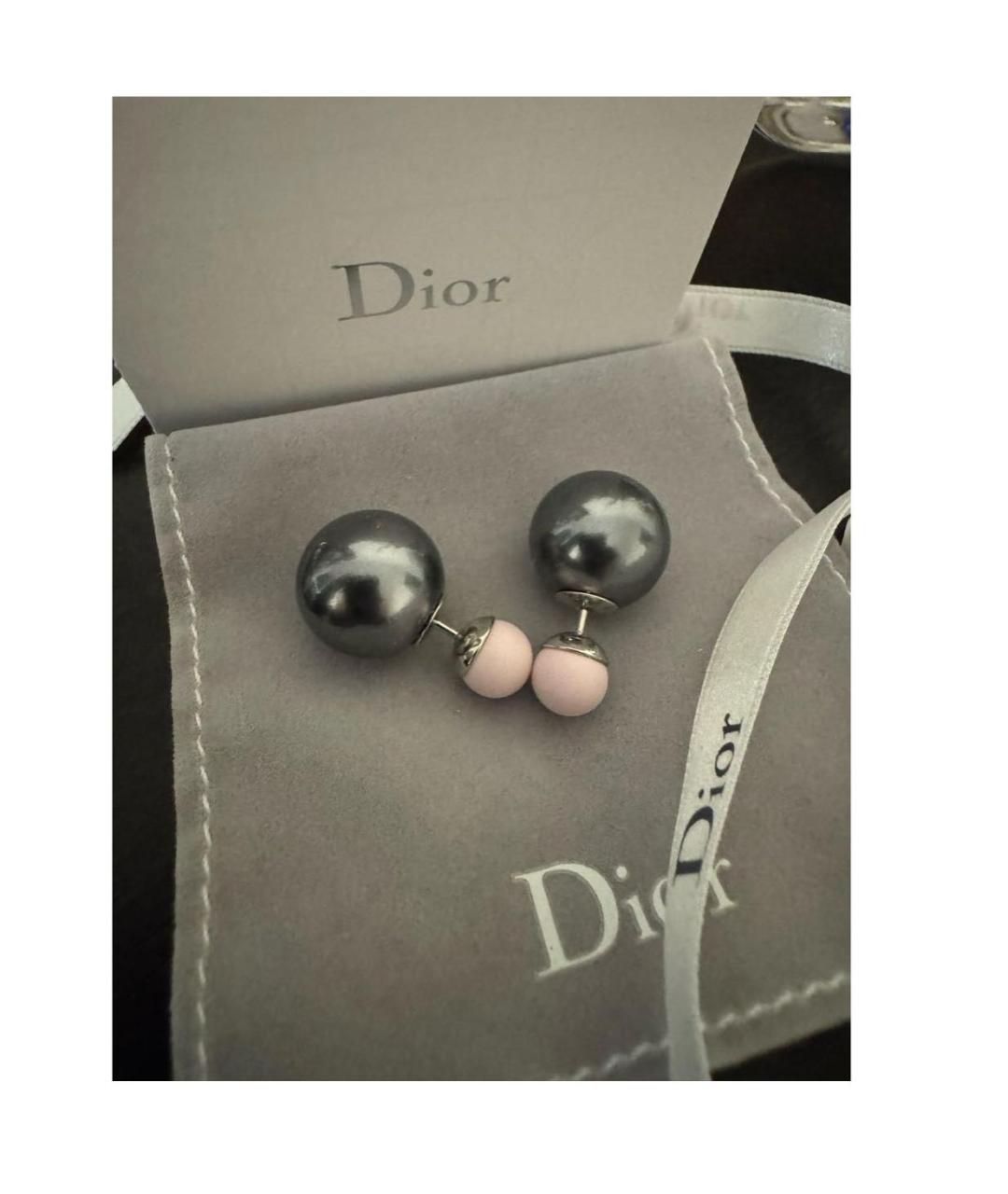 CHRISTIAN DIOR Серебряные серьги, фото 2