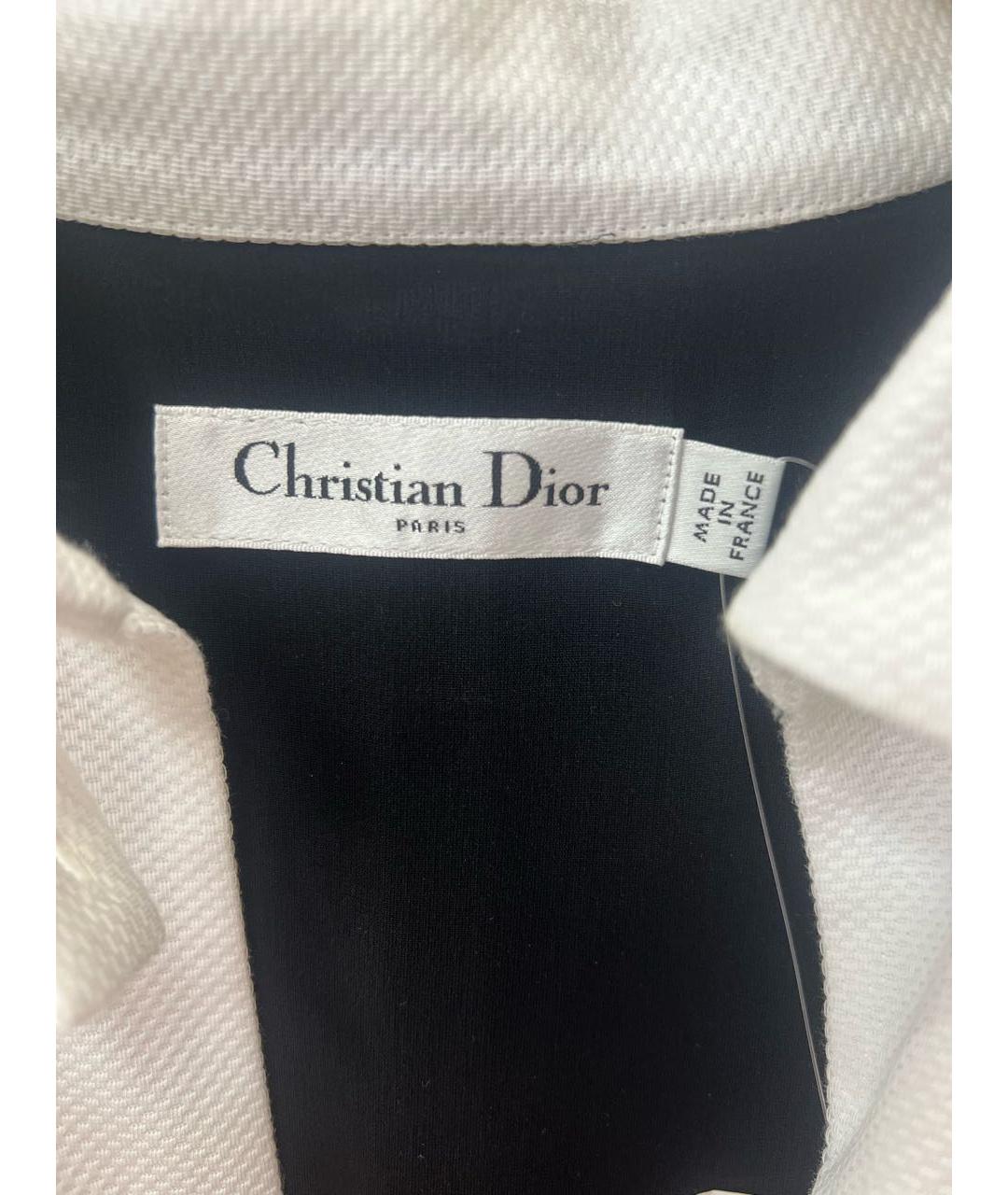CHRISTIAN DIOR Черное хлопковое вечернее платье, фото 3