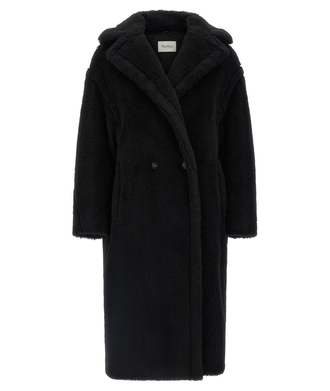 MAX MARA Черная шуба, фото 1