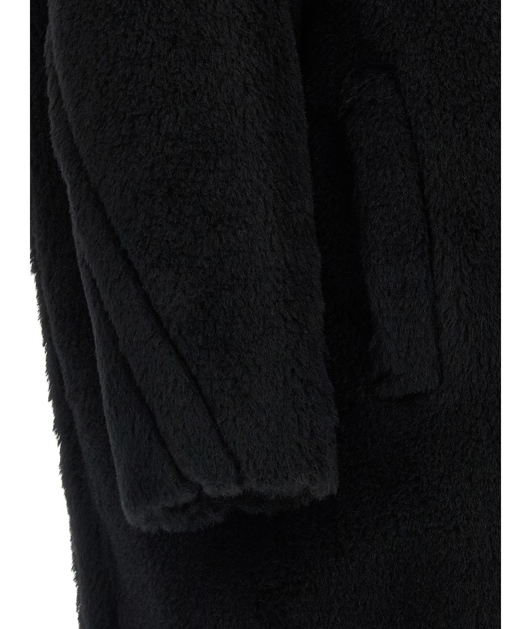 MAX MARA Черная шуба, фото 4
