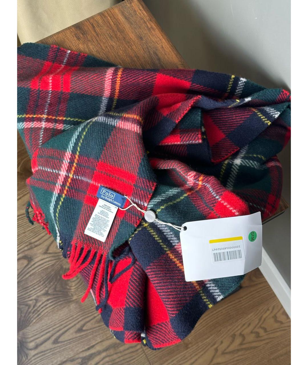 POLO RALPH LAUREN Шерстяной шарф, фото 5