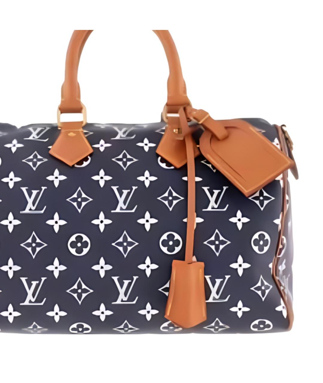 LOUIS VUITTON Темно-синяя сумка на плечо, фото 2