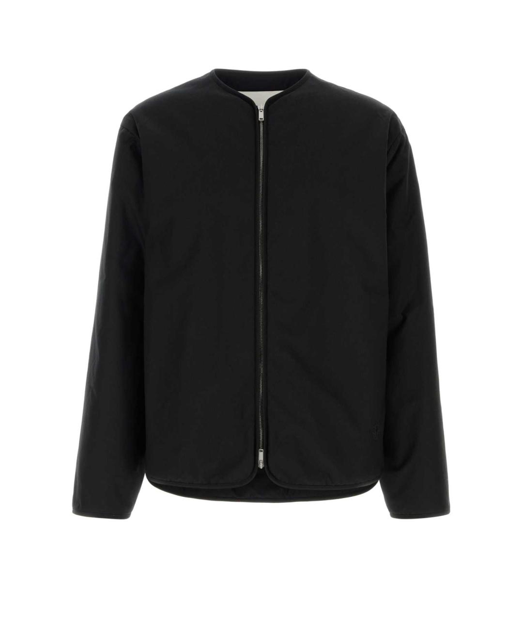 JIL SANDER Черная хлопковая куртка, фото 1