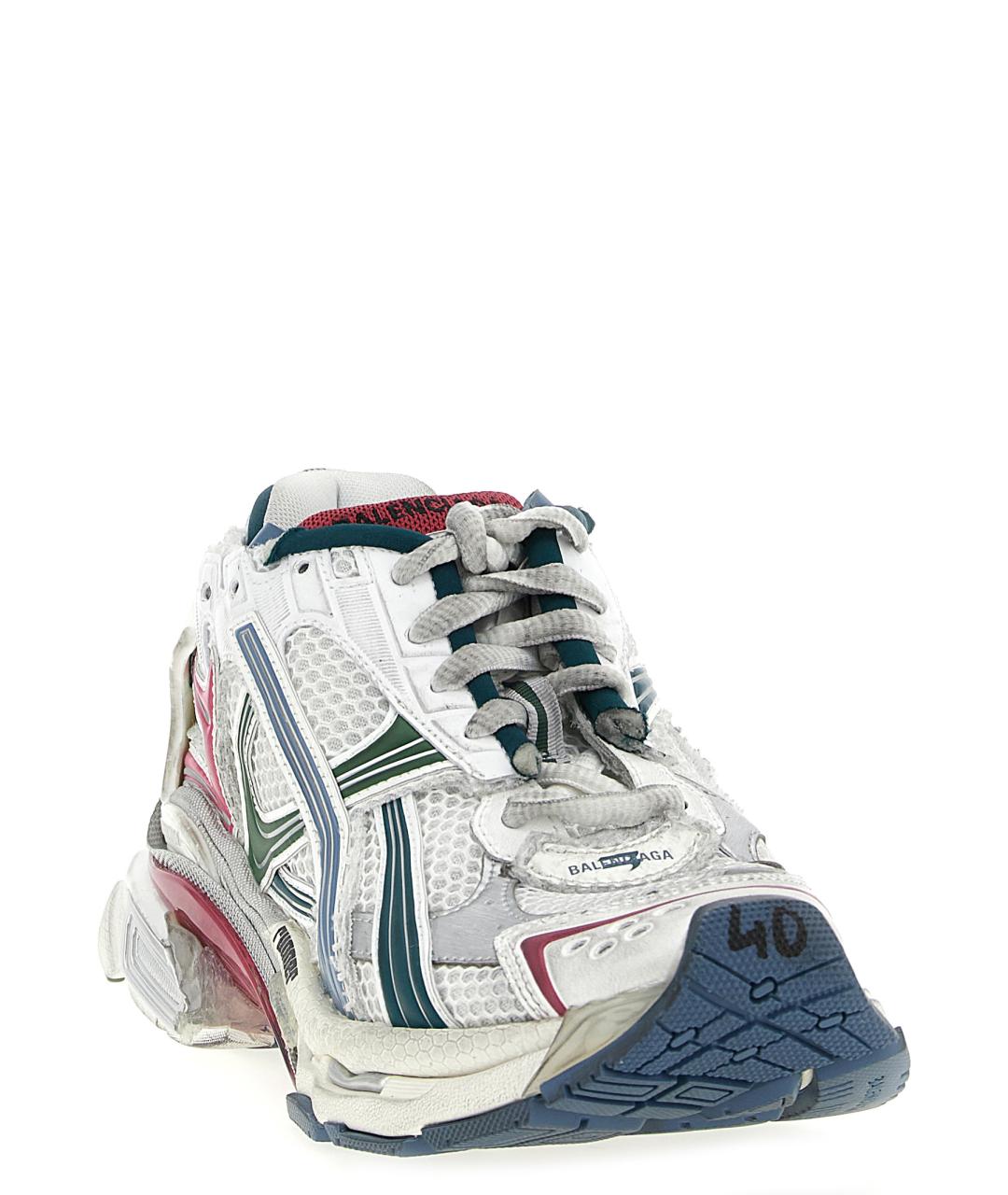 BALENCIAGA Мульти синтетические низкие кроссовки / кеды, фото 2