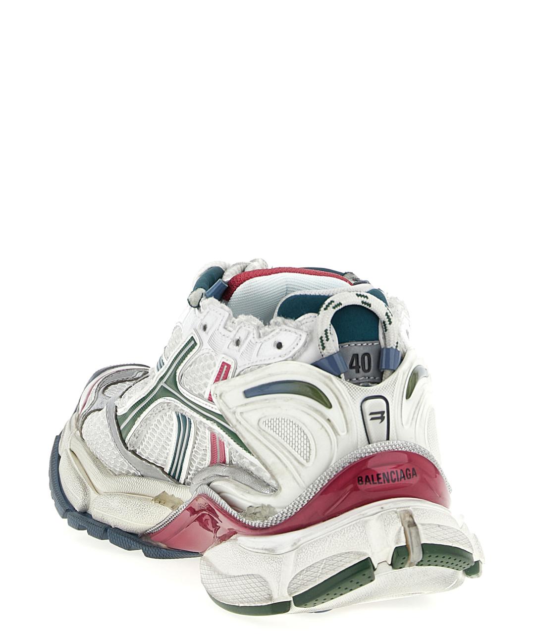 BALENCIAGA Мульти синтетические низкие кроссовки / кеды, фото 3