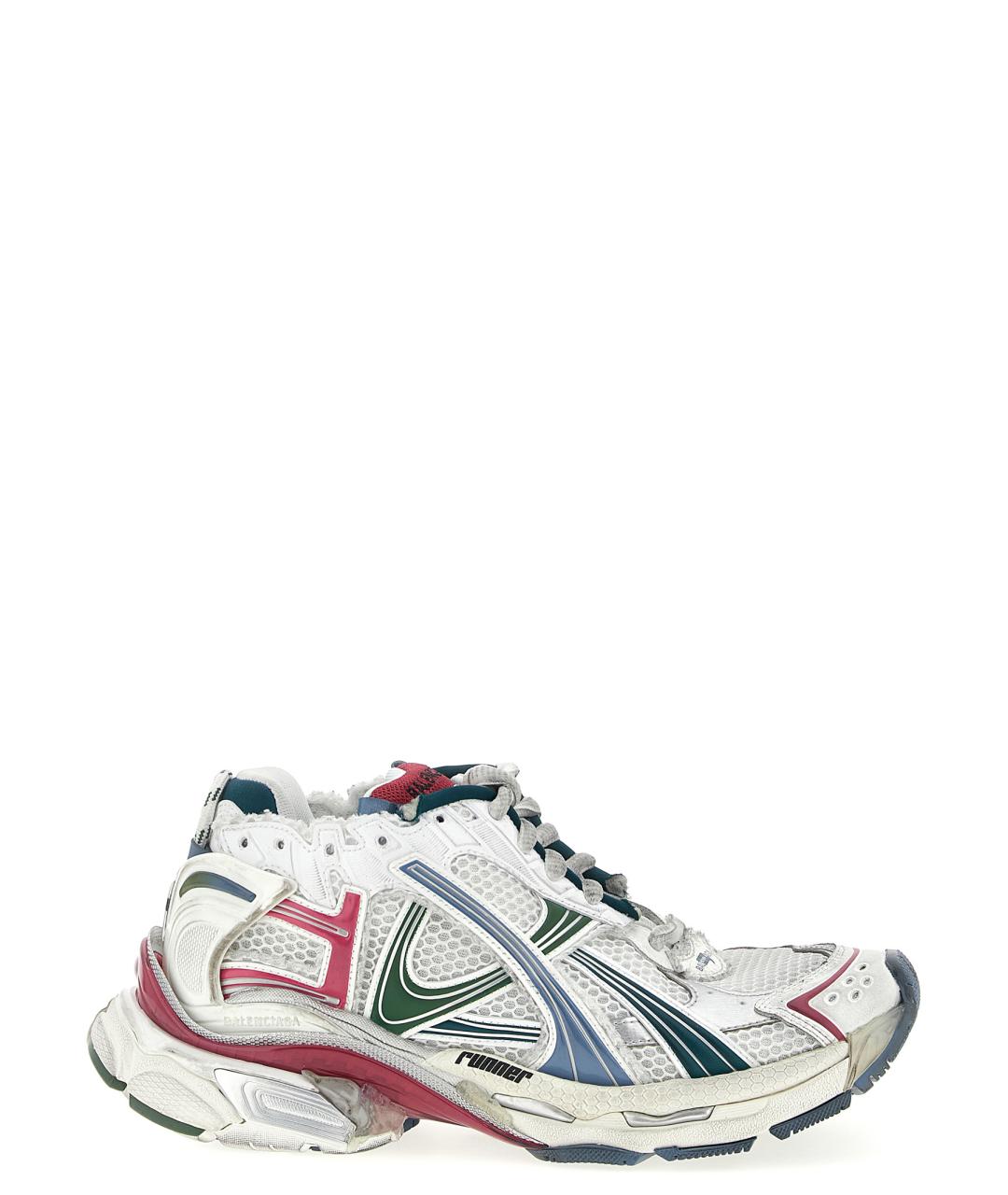 BALENCIAGA Мульти синтетические низкие кроссовки / кеды, фото 1