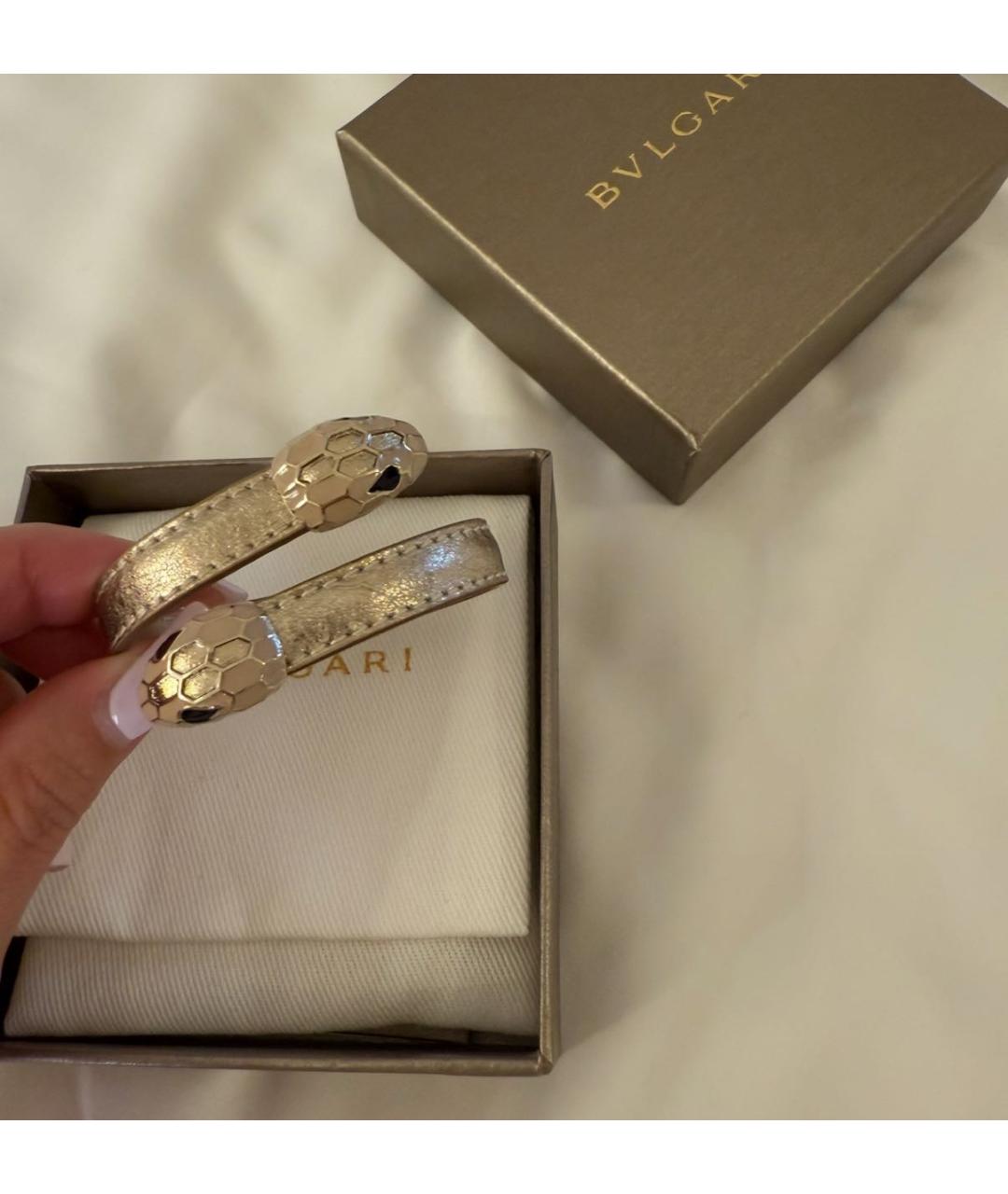 BVLGARI Кожаный браслет, фото 2