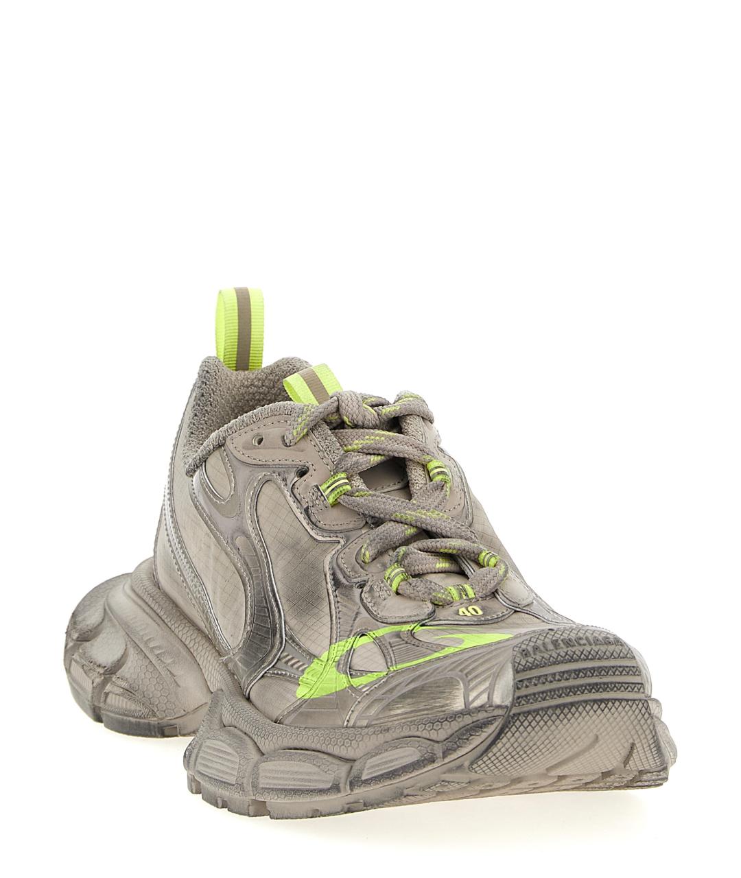 BALENCIAGA Мульти синтетические низкие кроссовки / кеды, фото 2