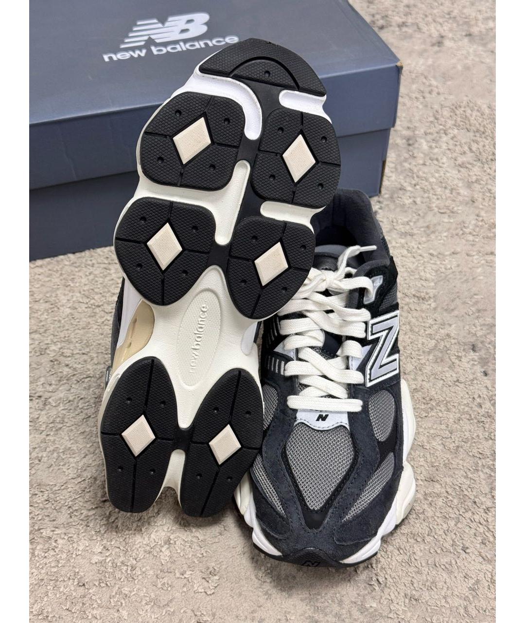 NEW BALANCE Черные замшевые кроссовки, фото 5