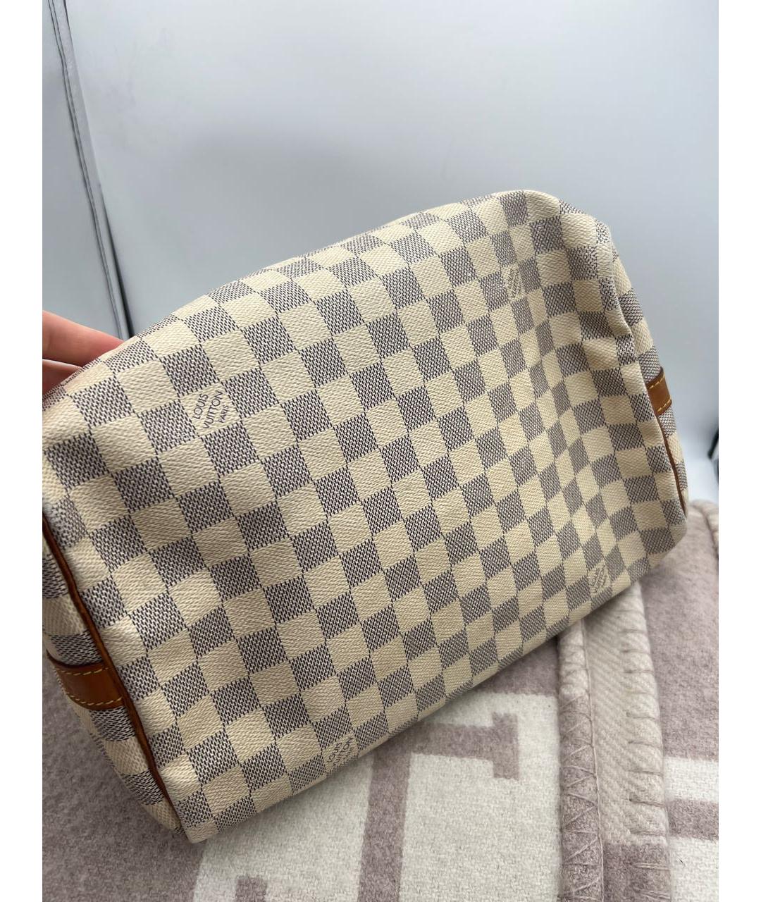 LOUIS VUITTON Бежевая дорожная/спортивная сумка, фото 4