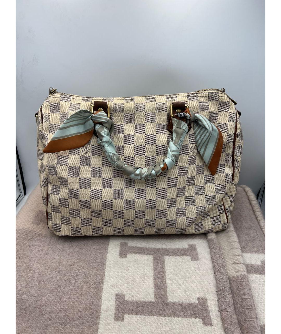 LOUIS VUITTON Бежевая дорожная/спортивная сумка, фото 2