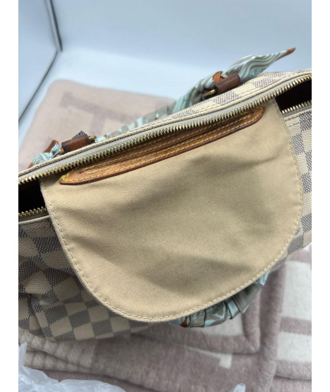 LOUIS VUITTON Бежевая дорожная/спортивная сумка, фото 8