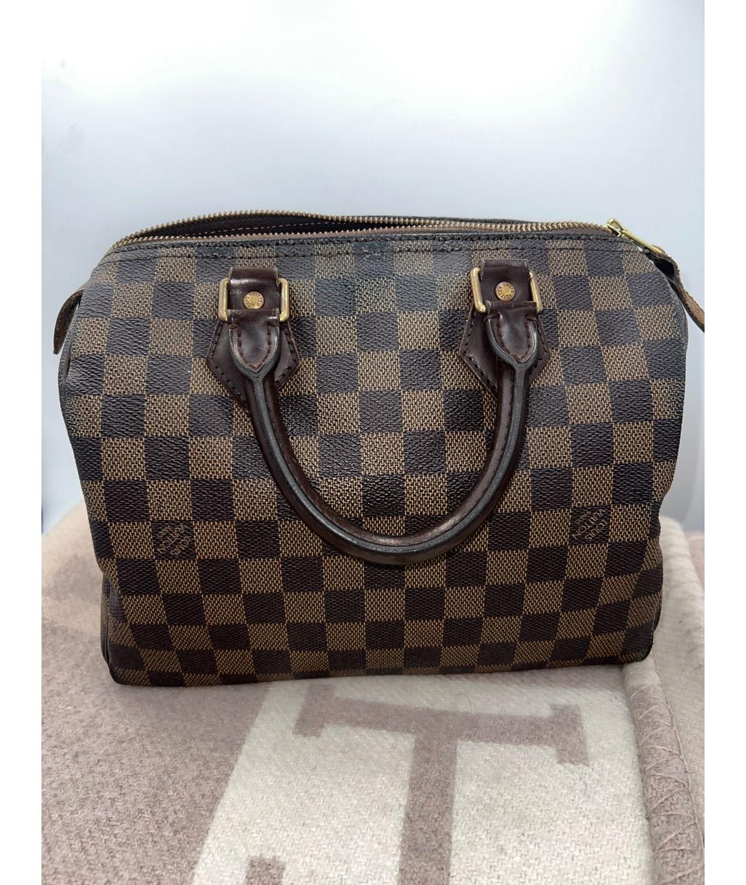 LOUIS VUITTON Коричневая дорожная/спортивная сумка, фото 3