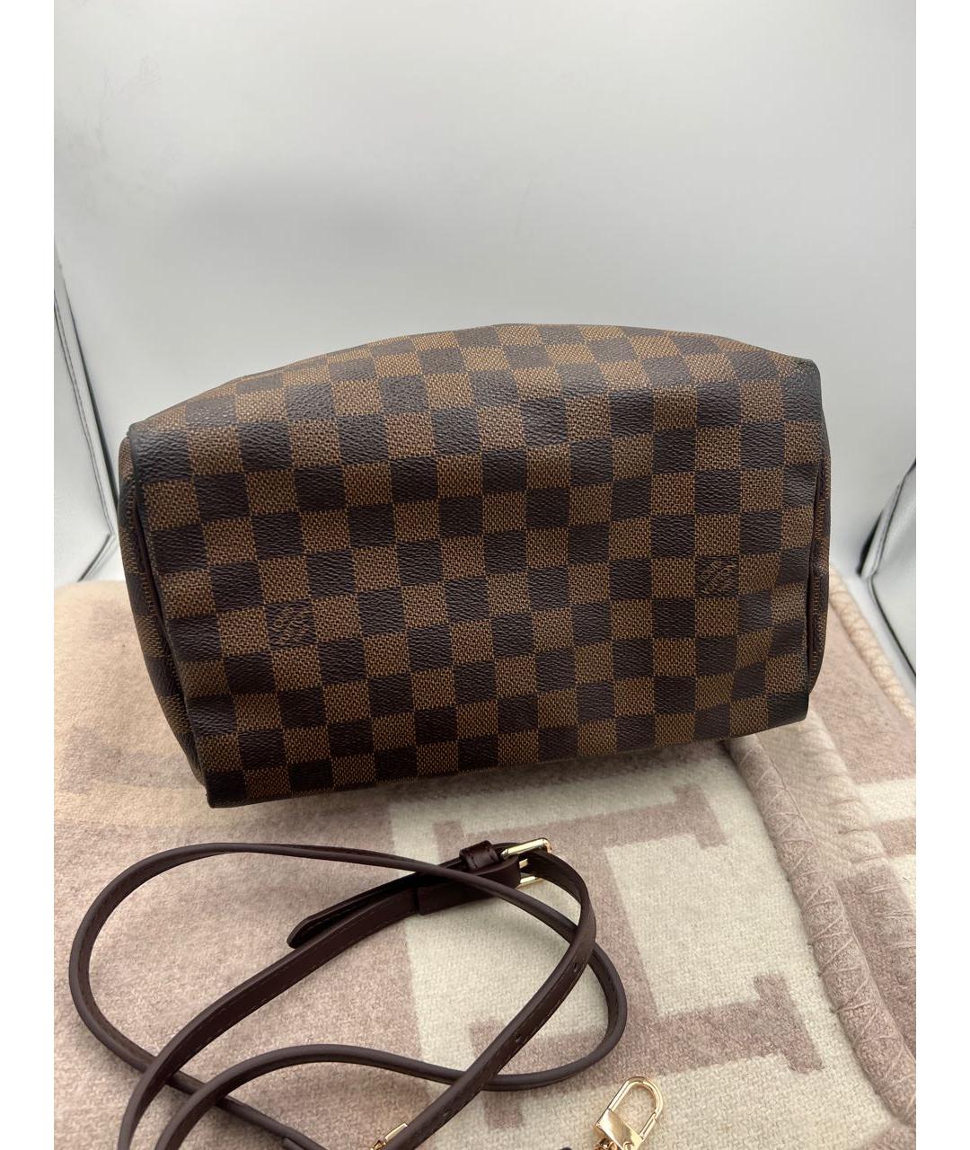 LOUIS VUITTON Коричневая дорожная/спортивная сумка, фото 7