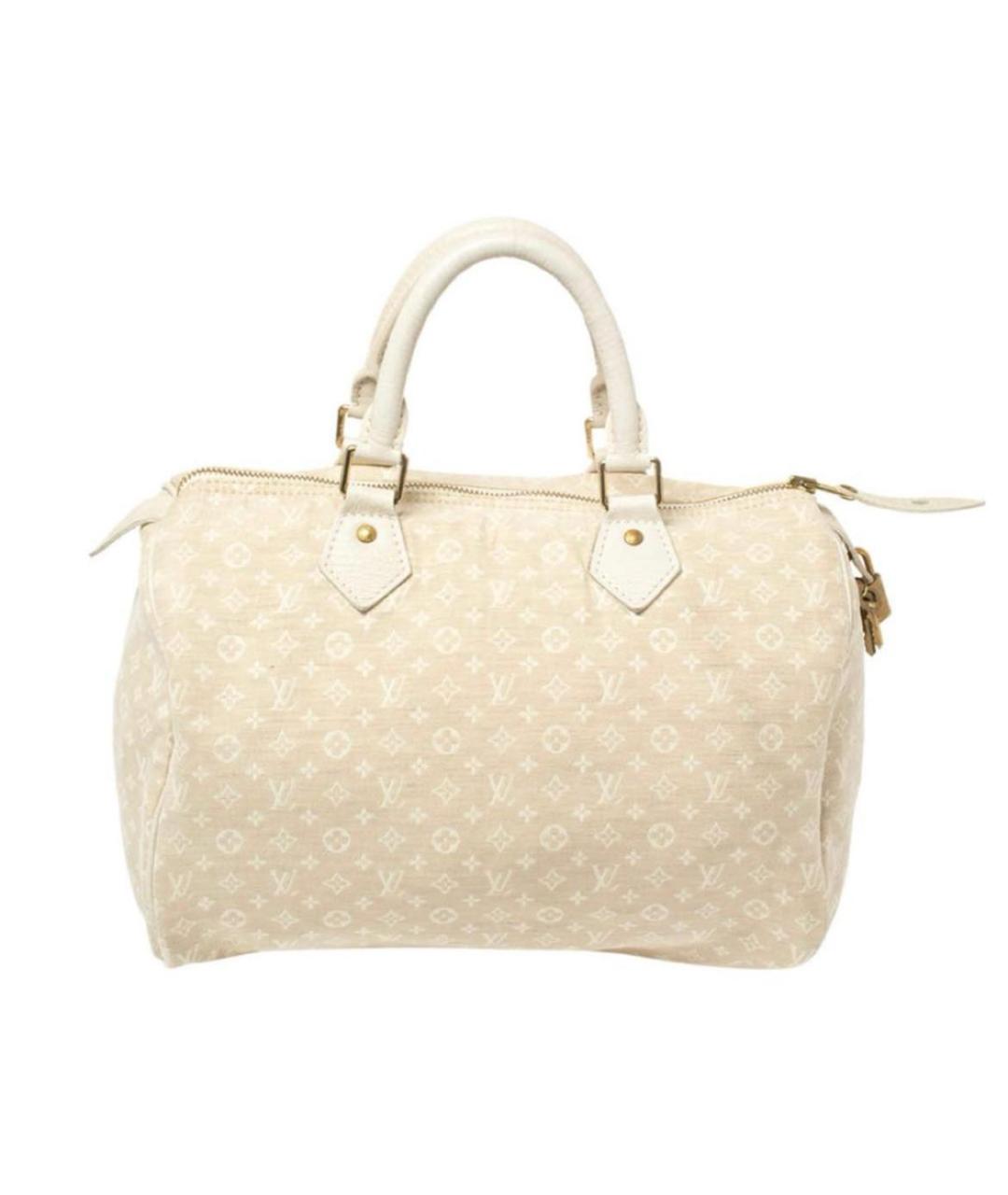 LOUIS VUITTON Бежевая тканевая дорожная/спортивная сумка, фото 1