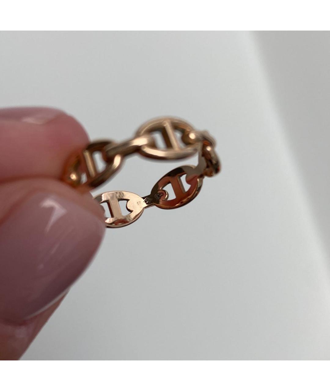 HERMES Золотое кольцо из розового золота, фото 4