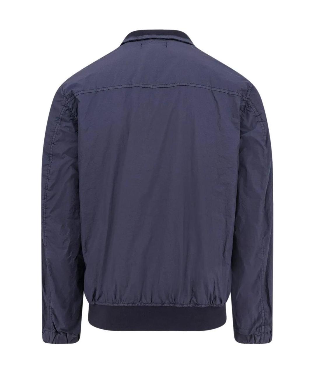 STONE ISLAND Темно-синяя куртка, фото 2