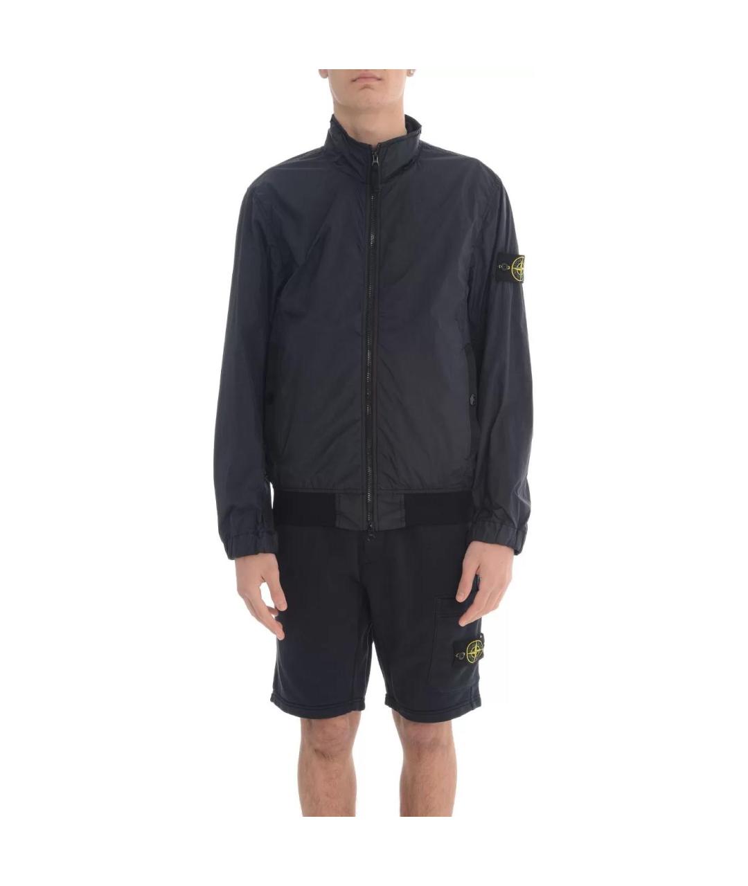 STONE ISLAND Темно-синяя куртка, фото 4