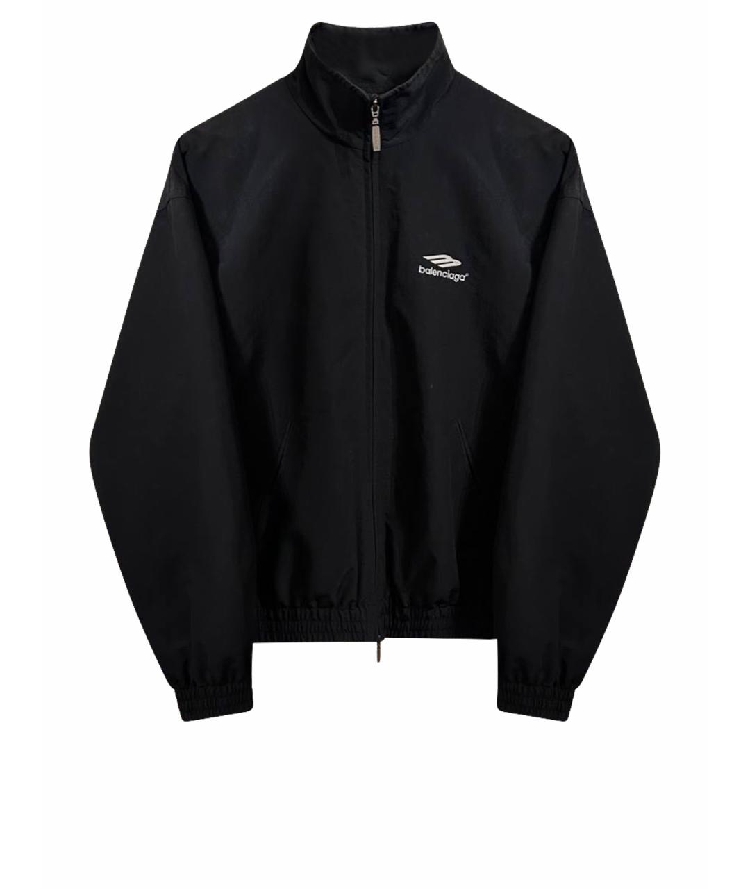 BALENCIAGA Черная спортивная куртка, фото 1