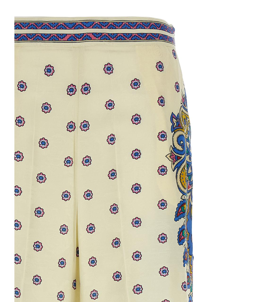 ETRO Мульти вискозные прямые брюки, фото 3
