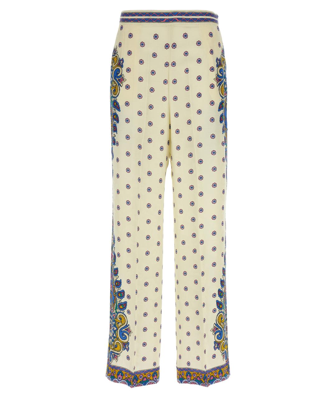 ETRO Мульти вискозные прямые брюки, фото 1