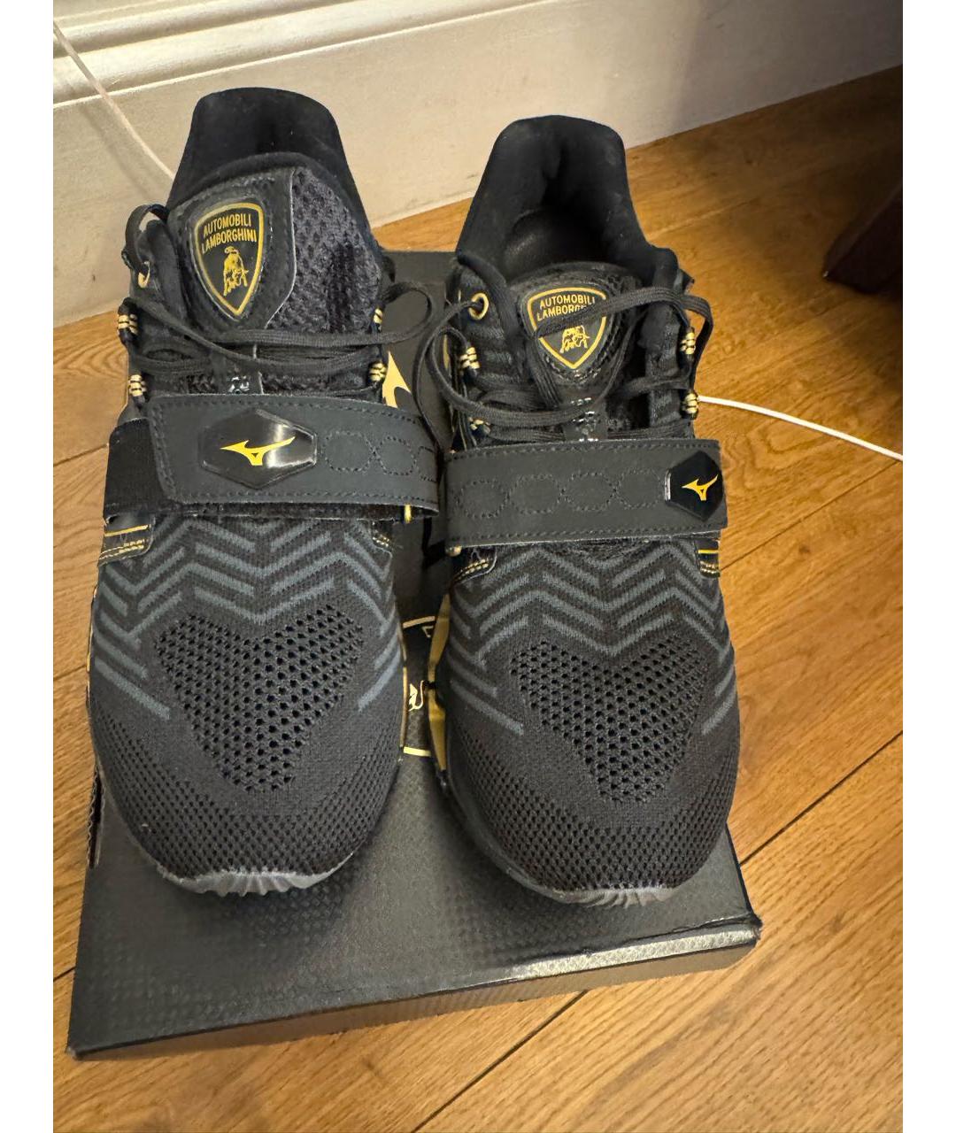MIZUNO Черные текстильные кроссовки, фото 2