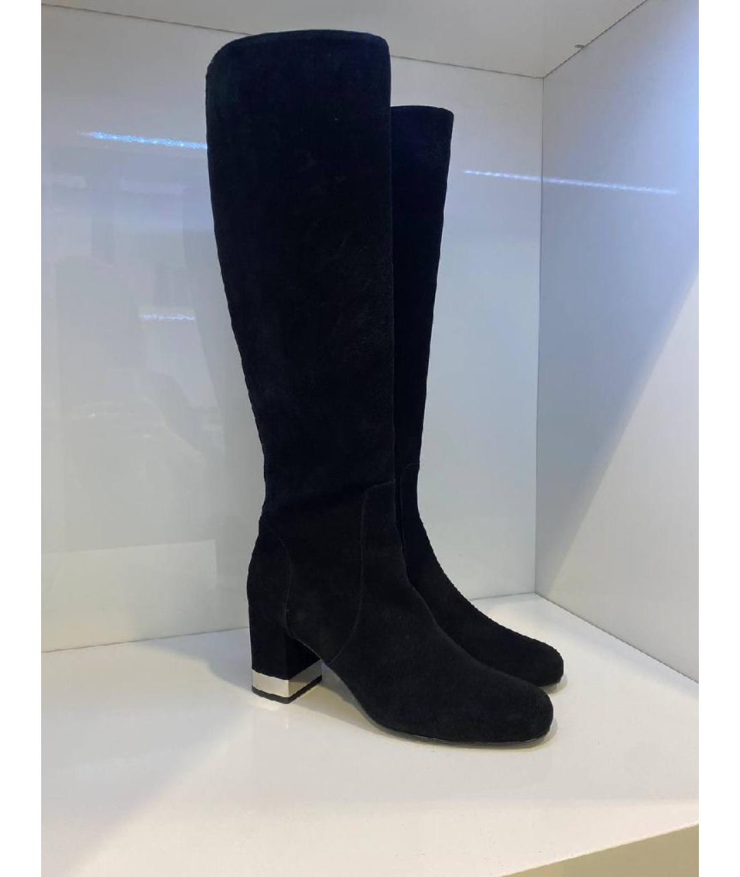 SAINT LAURENT Черные сапоги, фото 2
