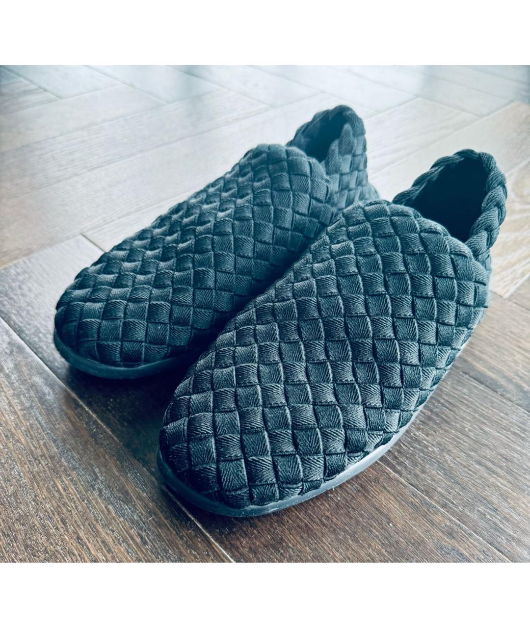 BOTTEGA VENETA Черные слипоны, фото 3