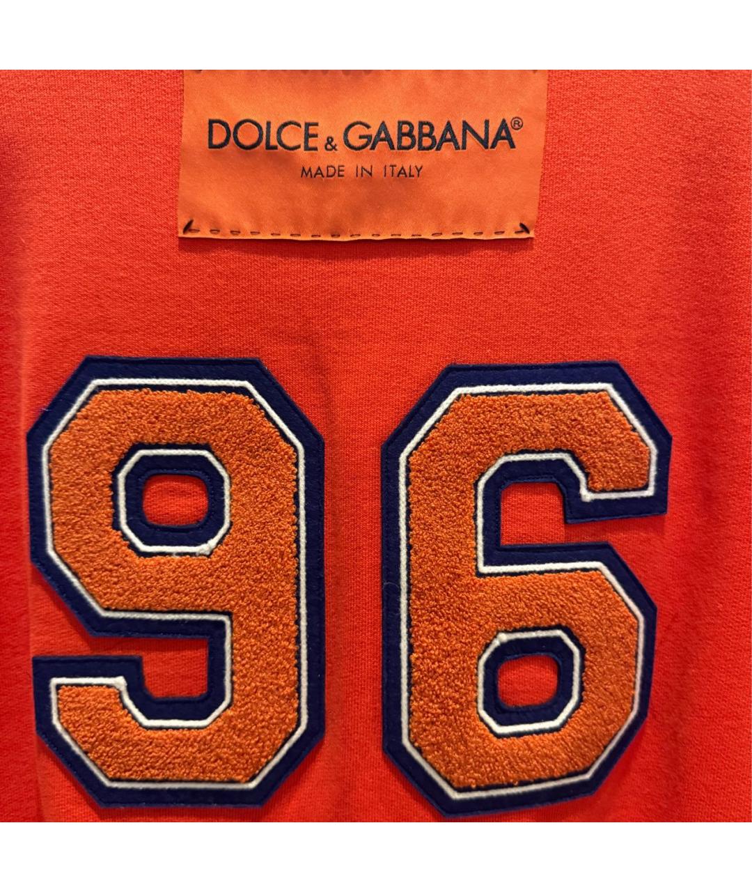 DOLCE&GABBANA Оранжевая майка, фото 3