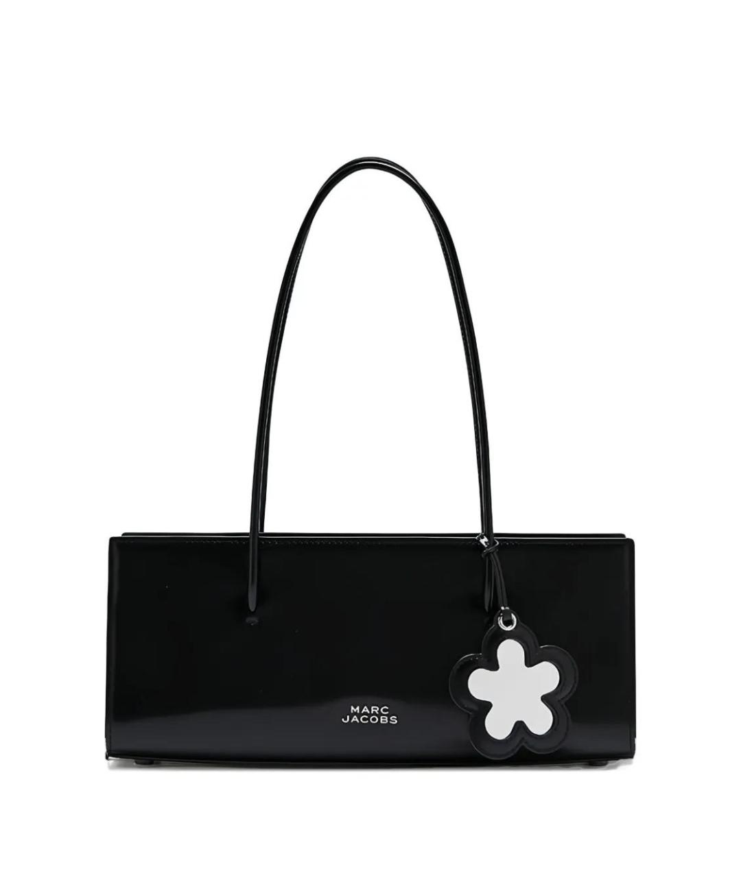 MARC JACOBS Черная кожаная сумка через плечо, фото 1