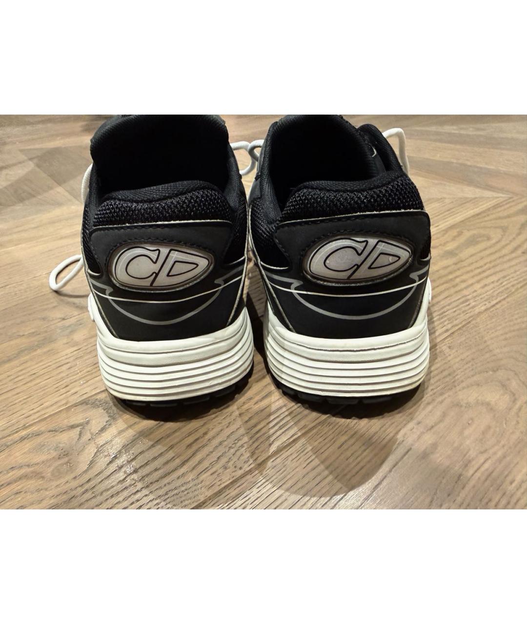 CHRISTIAN DIOR Черные низкие кроссовки / кеды, фото 5