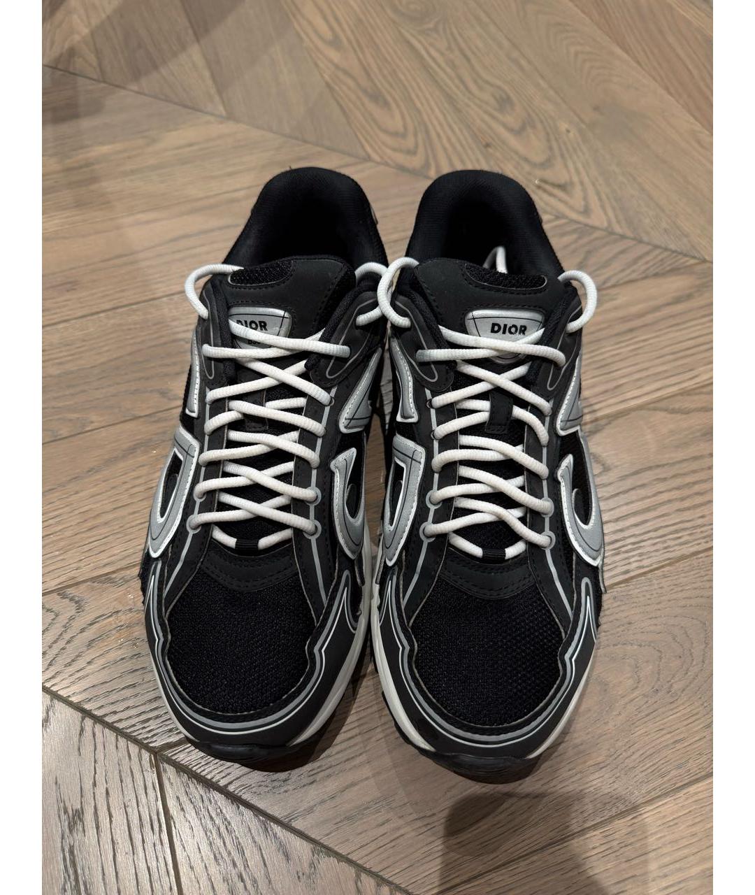 CHRISTIAN DIOR Черные низкие кроссовки / кеды, фото 4