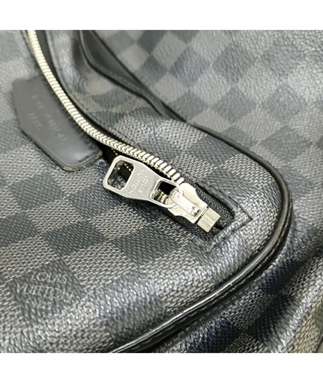 LOUIS VUITTON Черный рюкзак, фото 6