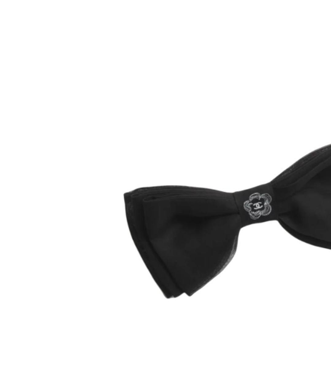 CHANEL Черная заколка, фото 2