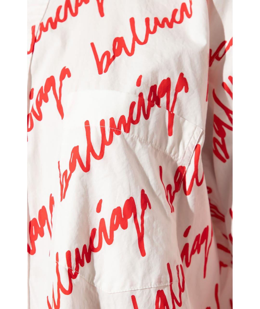BALENCIAGA Белая рубашка, фото 4
