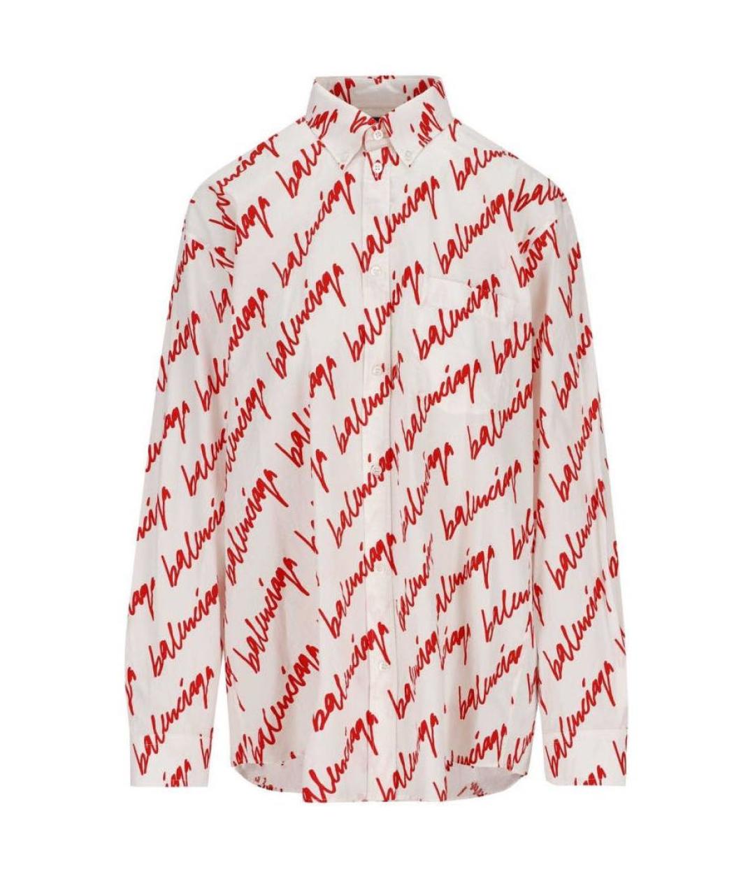 BALENCIAGA Белая рубашка, фото 1