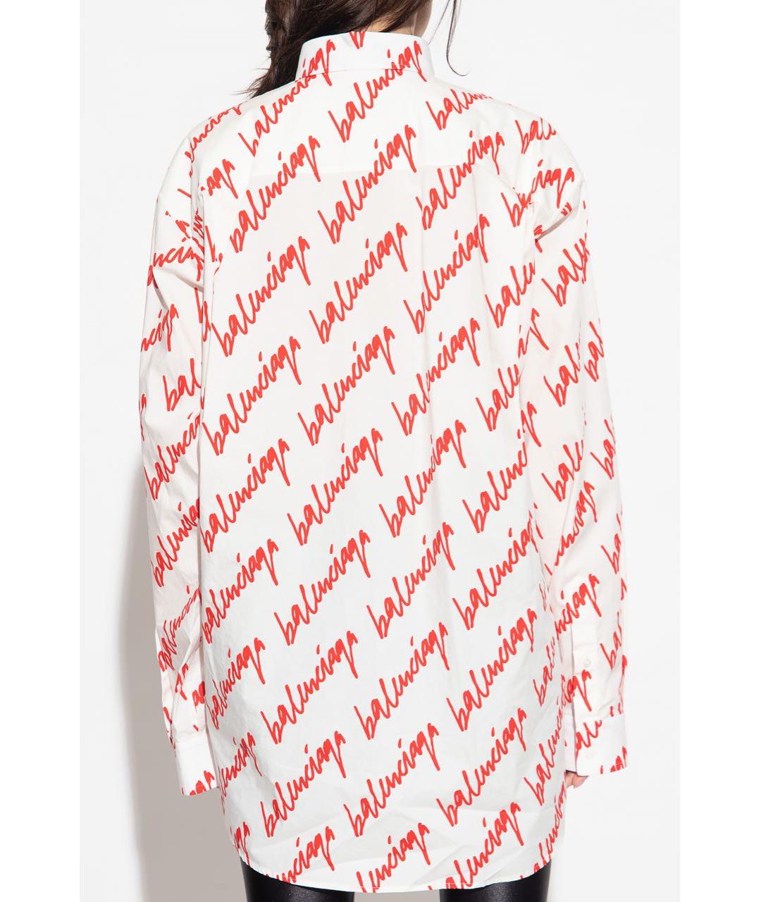BALENCIAGA Белая рубашка, фото 2