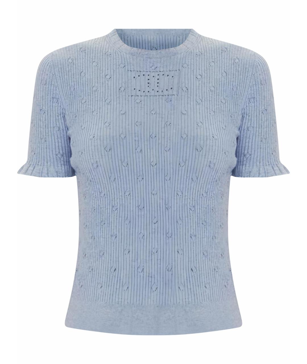 CHANEL Синий джемпер / свитер, фото 1