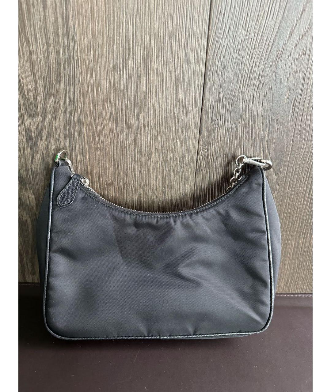 PRADA Черная сумка с короткими ручками, фото 2